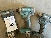Makita slagmoersleutel (3x) - afbeelding 4 van  10