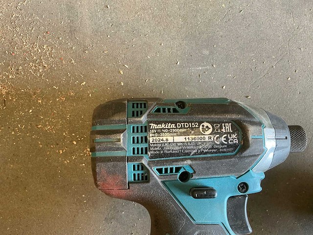 Makita slagmoersleutel (3x) - afbeelding 9 van  10