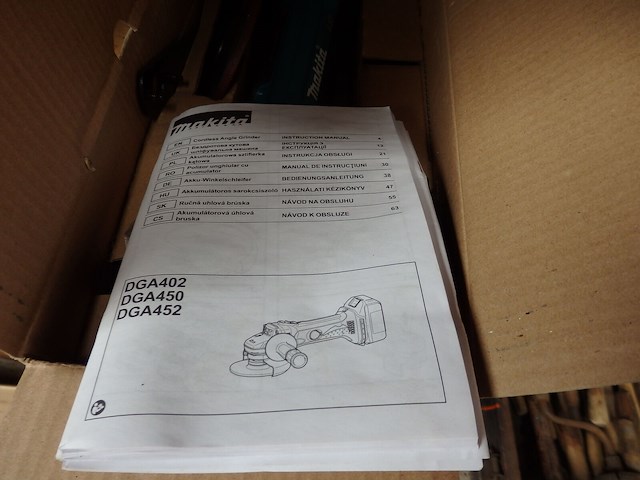Makita slijper 18 volt - afbeelding 2 van  2