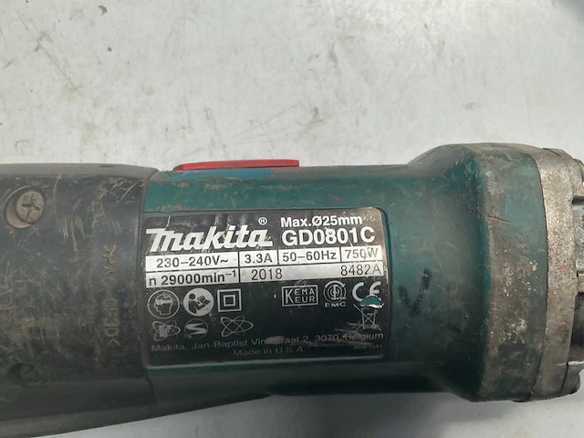 Makita slijpmachine (2x) - afbeelding 7 van  7