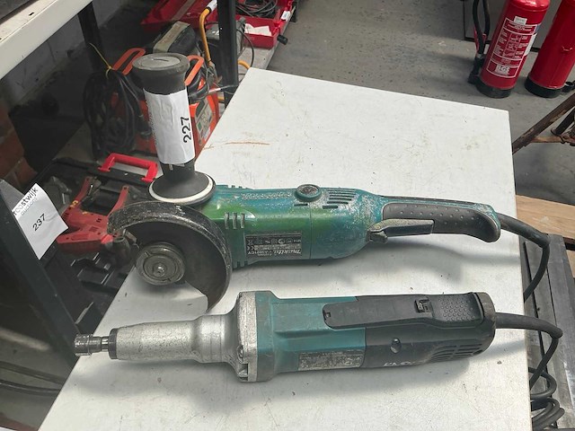 Makita slijpmachine (2x) - afbeelding 1 van  7