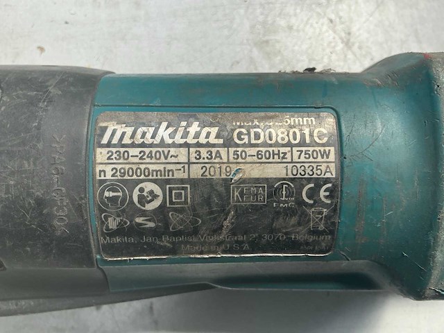 Makita slijpmachine (2x) - afbeelding 7 van  7