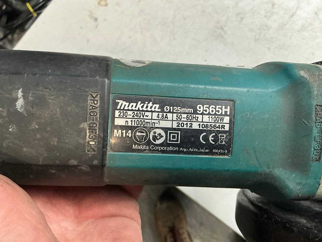Makita slijpmachine (3x) - afbeelding 8 van  9