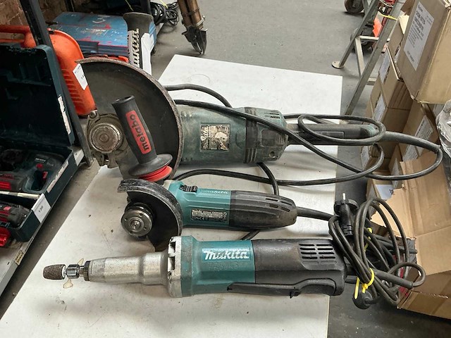 Makita slijpmachine (3x) - afbeelding 1 van  5