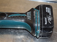 Makita slijpmachine op batterij 18v zonder lader - afbeelding 2 van  5