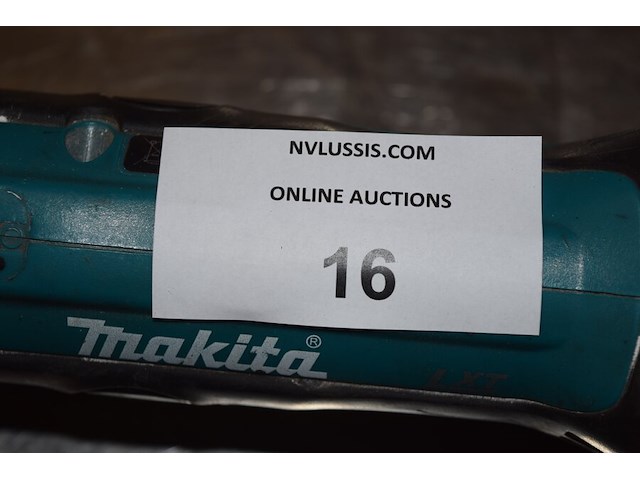 Makita slijpmachine op batterij 18v zonder lader - afbeelding 5 van  5