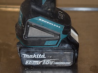 Makita slijpmachine op batterij 18v zonder lader - afbeelding 3 van  5