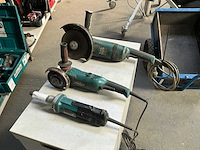 Makita slijpmachines (3x) - afbeelding 1 van  7