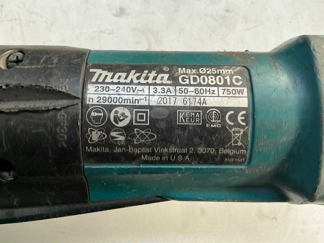 Makita slijpmachines (3x) - afbeelding 3 van  7