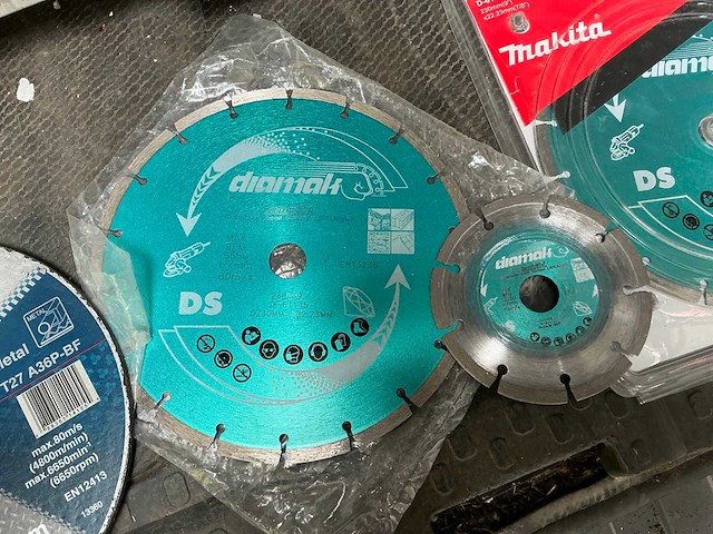 Makita slijpschijf (6x) - afbeelding 3 van  4
