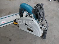 Makita sp6000 plunge zaag + rail - afbeelding 6 van  8