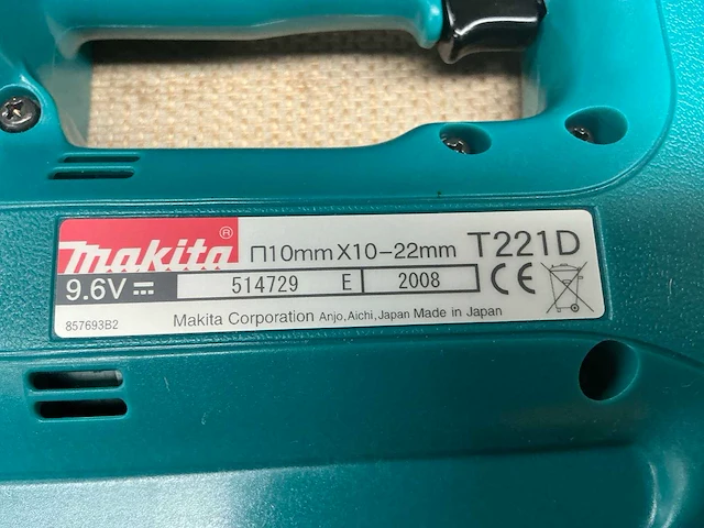 Makita t221d tacker - afbeelding 8 van  8