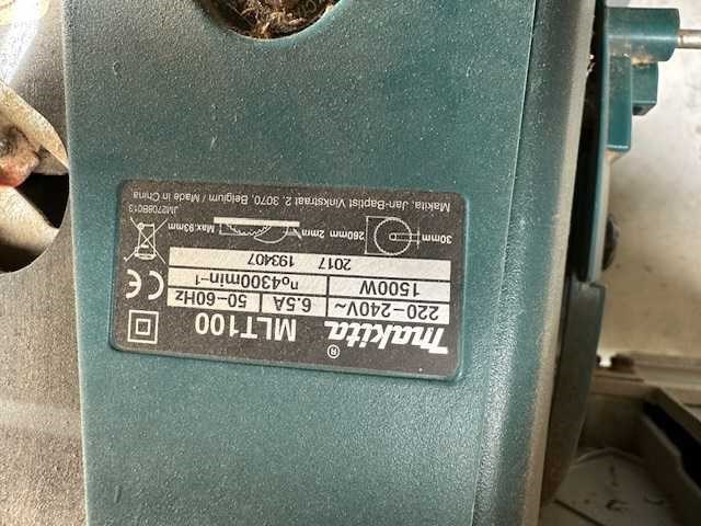 Makita tafelcirkelzaagmachine mlt100 - makita - circular saw - afbeelding 3 van  3