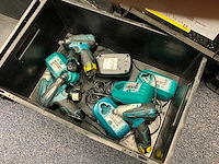 Makita td090d accu slagschroevendraaier (5x) met opladers - afbeelding 2 van  9