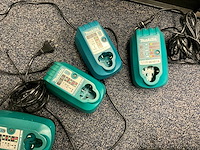 Makita td090d accu slagschroevendraaier (5x) met opladers - afbeelding 8 van  9