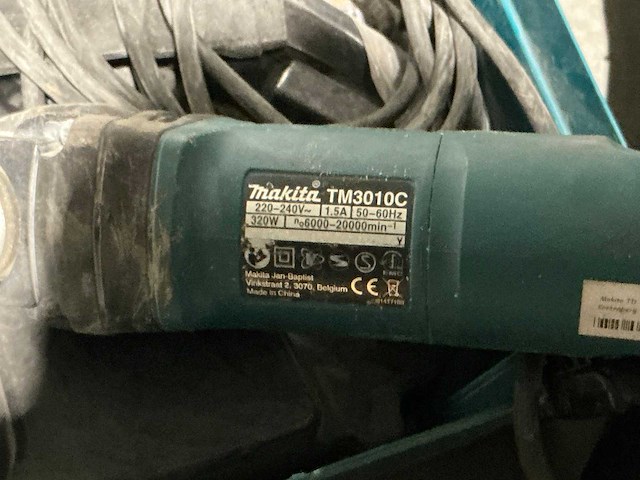 Makita tm3010c multitool - afbeelding 2 van  3