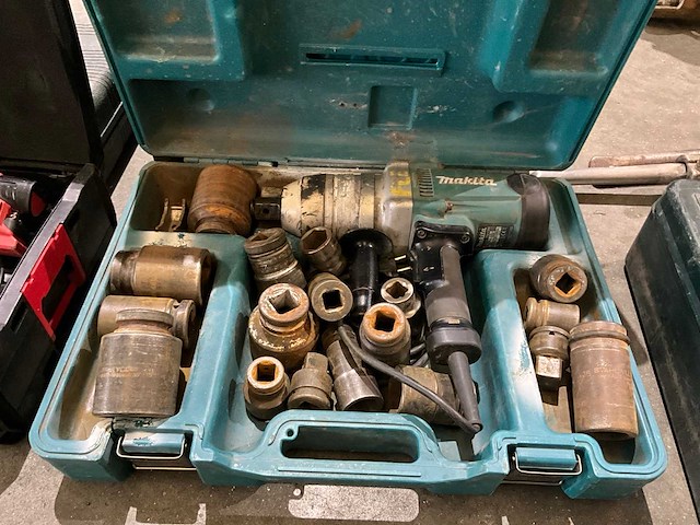 Makita tw1000 slagmoersleutel - afbeelding 1 van  5