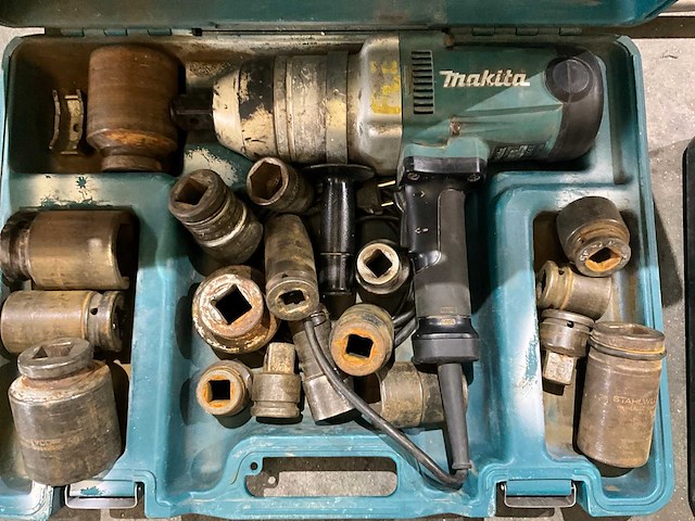 Makita tw1000 slagmoersleutel - afbeelding 2 van  5
