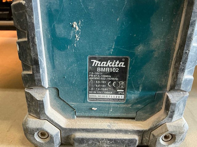 Makita werfradio (2x) - afbeelding 4 van  8