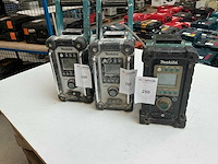 Makita werfradio (3x) - afbeelding 1 van  7