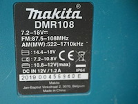 Makita werfradio met lader - afbeelding 3 van  4