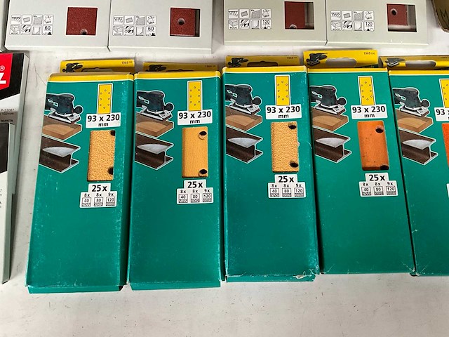 Makita & wolfcraft mix kavel schuurpapier - afbeelding 4 van  6