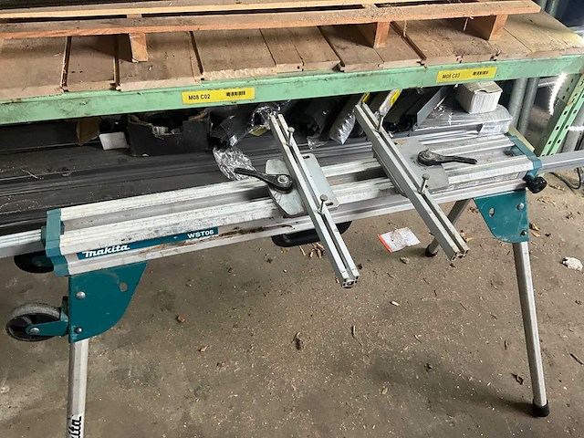 Makita wst06 verstekzaagstandaard/stand - afbeelding 12 van  12