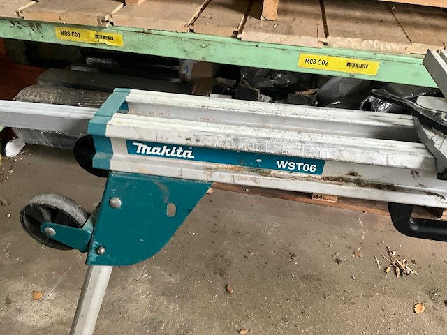 Makita wst06 verstekzaagstandaard/stand - afbeelding 4 van  16