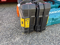 Makita/dewalt gereedschapskoffers (12x) - afbeelding 3 van  10