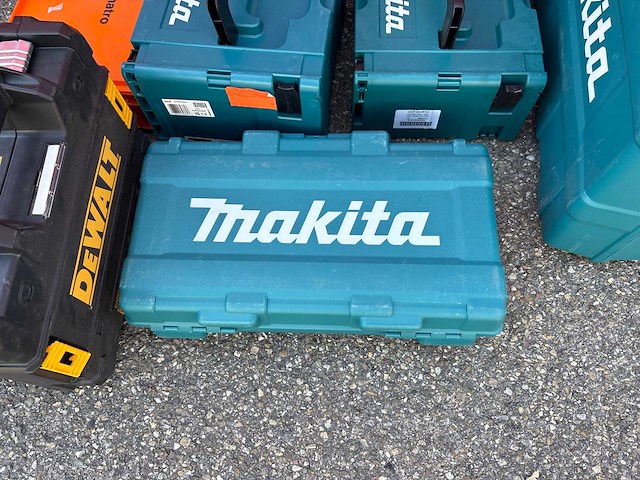 Makita/dewalt gereedschapskoffers (12x) - afbeelding 4 van  10