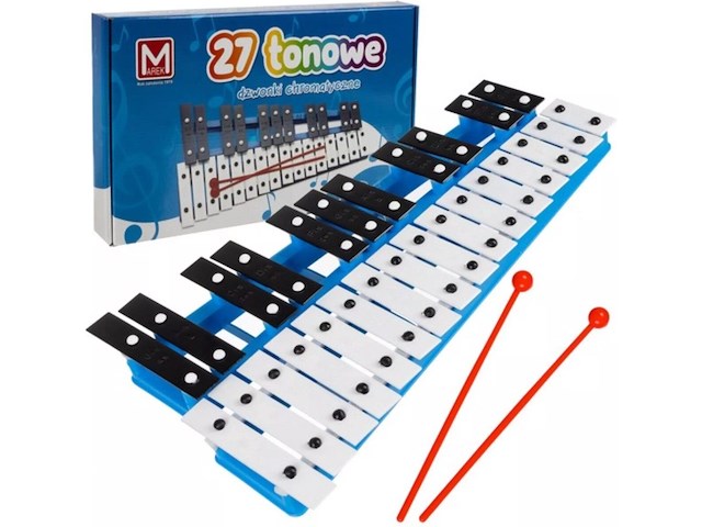 Malatec - xylofoon - cymbaal bellen - afbeelding 1 van  4