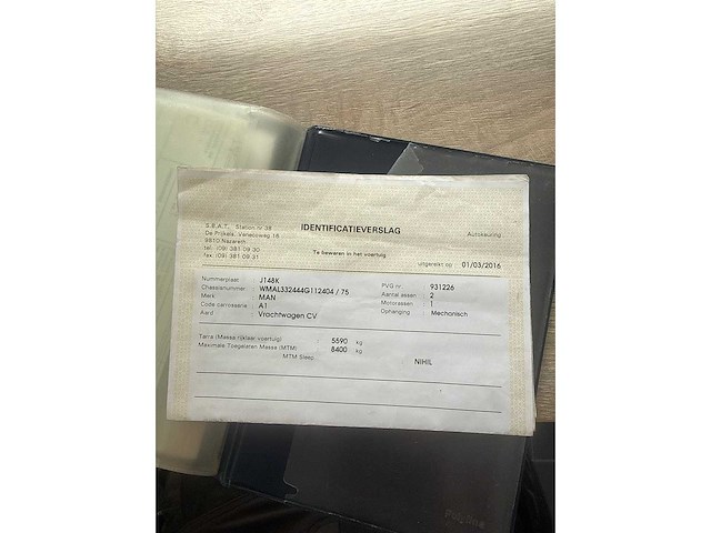 Man - 1997 - l84fl/bl marktkraam - vrachtwagen - afbeelding 30 van  30