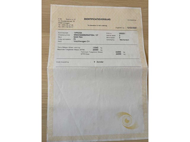 Man - 2006 - tga 33.350 - vrachtwagen - afbeelding 19 van  33