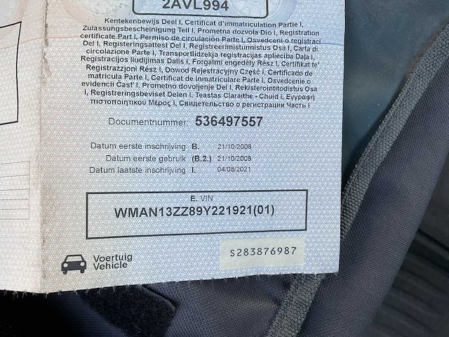 Man - 2008 - tgl 7.150 - vrachtwagen - afbeelding 9 van  17