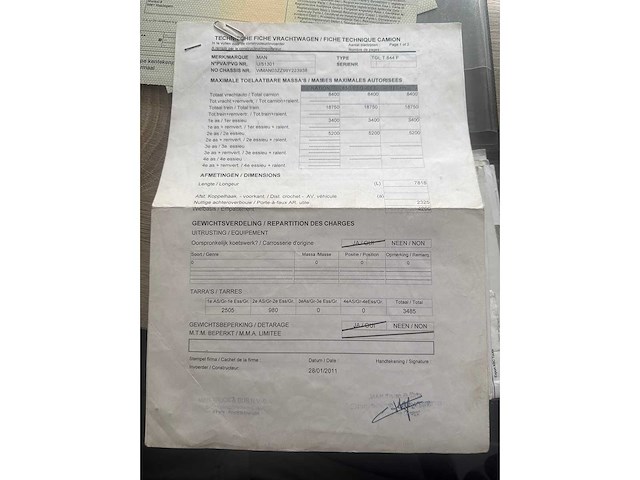 Man - 2008 - tgl t 844 f - vrachtwagen - afbeelding 26 van  27