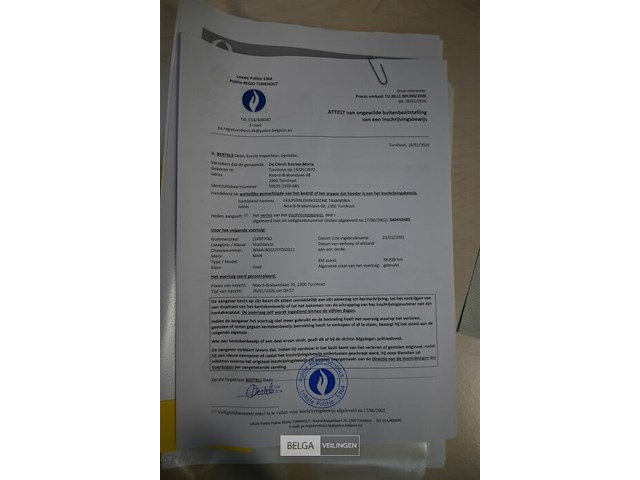 M.a.n. autopomp vrachtwagen - afbeelding 26 van  42