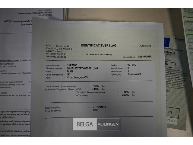 M.a.n. autopomp vrachtwagen - afbeelding 30 van  42