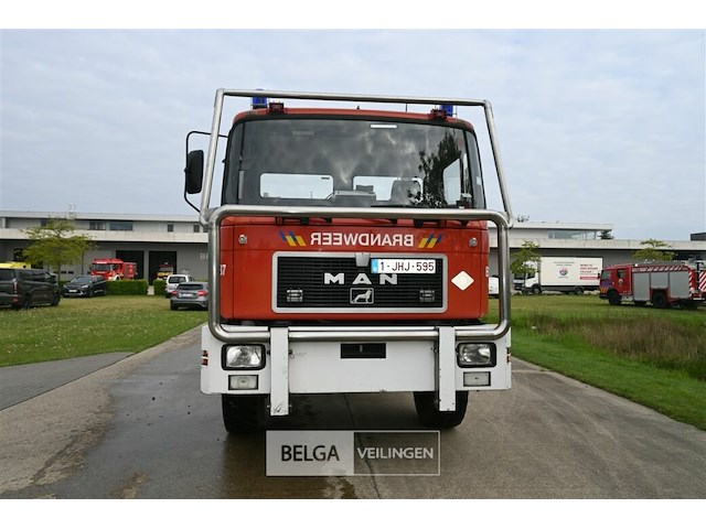 M.a.n. bosbrand vrachtwagen - afbeelding 5 van  27