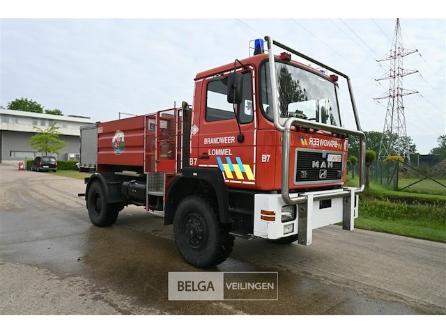 M.a.n. bosbrand vrachtwagen - afbeelding 1 van  27