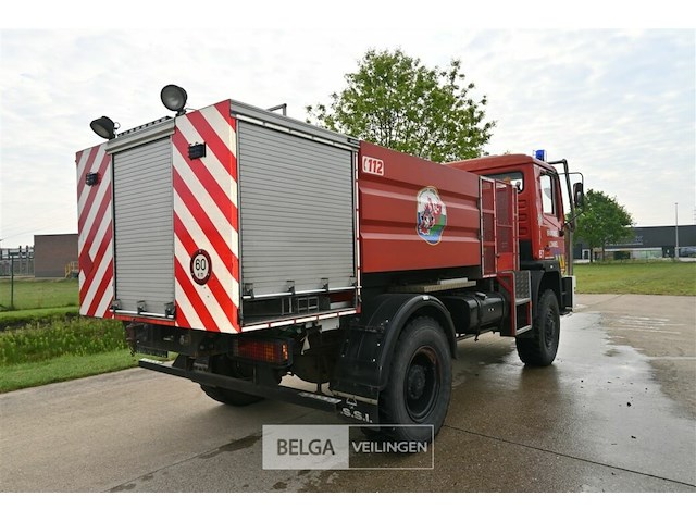 M.a.n. bosbrand vrachtwagen - afbeelding 14 van  27