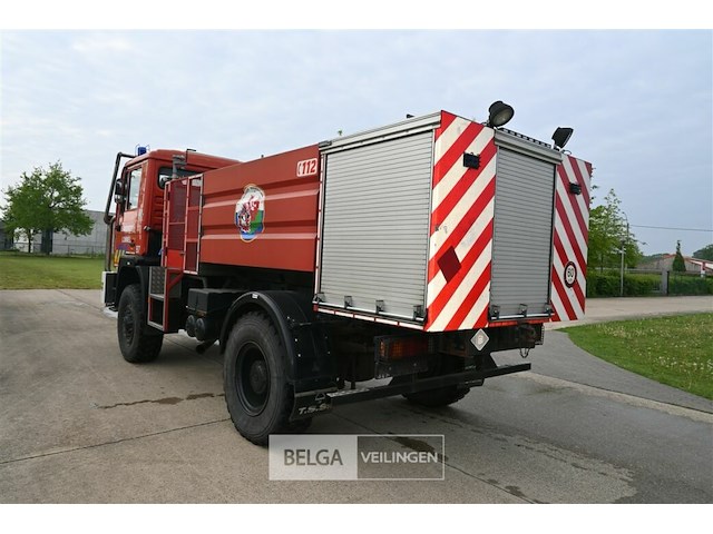 M.a.n. bosbrand vrachtwagen - afbeelding 16 van  27