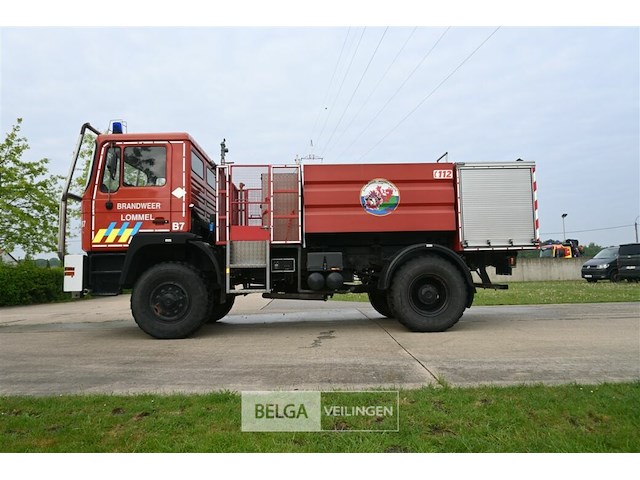 M.a.n. bosbrand vrachtwagen - afbeelding 17 van  27