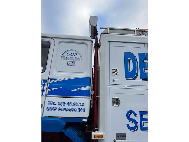 Man f90 takelwagen voor vrachtwagens - afbeelding 49 van  52