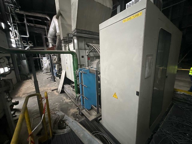 Man industrial turbine + versnellingsbak + dynamo - afbeelding 23 van  29