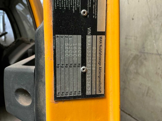 Man l84f vrachtwagen - afbeelding 8 van  46