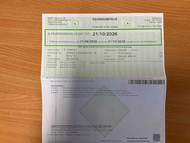 Man tge 6.180 bedrijfswagen - afbeelding 6 van  8