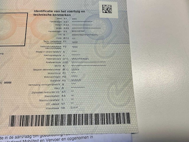 Man tgm ns 194 f vrachtwagen - afbeelding 12 van  16