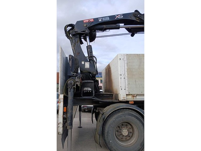 Man tgs met kwb trailer en hiab xs laadkraan - 2017 - afbeelding 8 van  56