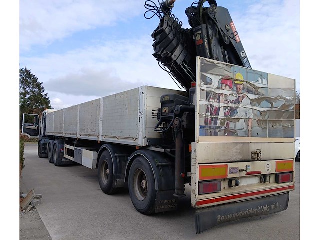 Man tgs met kwb trailer en hiab xs laadkraan - 2017 - afbeelding 11 van  56