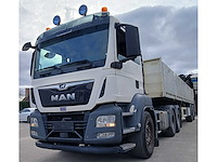 Man tgs met kwb trailer en hiab xs laadkraan - 2017 - afbeelding 1 van  56